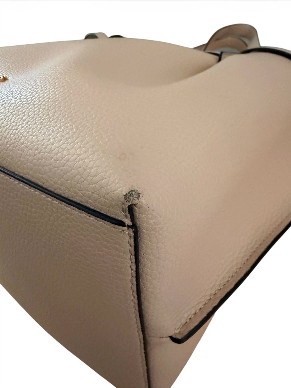 Michael Kors Blush (Buff) Emilia Large Tote - Picture 7 of 10